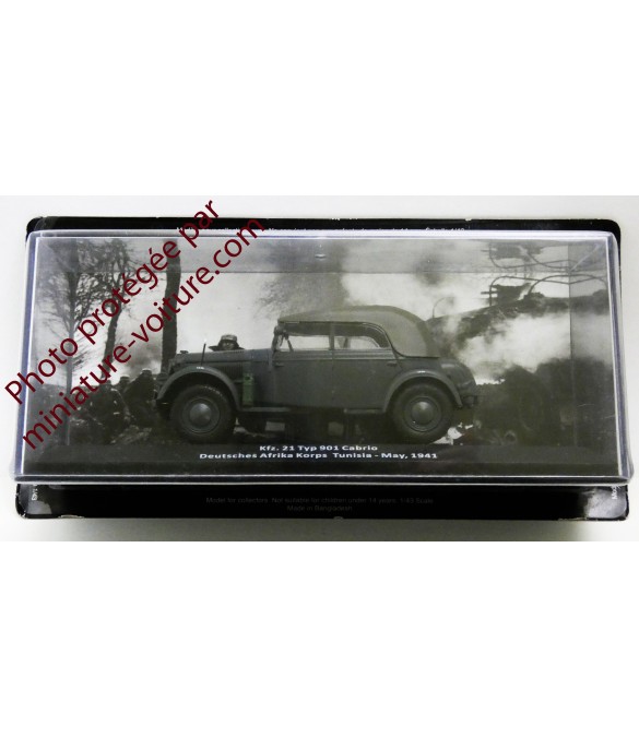 Kfz. 21 Typ 901 Cabrio Afrika Korps Tunisie 1941