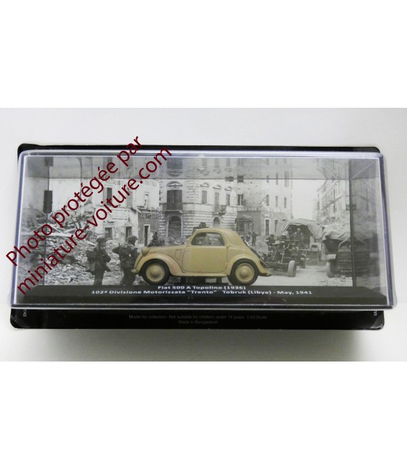 Fiat 500 A Topolino Tobruk 1941