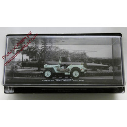 Coche Miniatura Willys MB Jeep Cinpac HQ Hawaii 1942