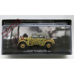 Coche Miniatura Horch 901 KFZ 21 Panzermee Rusia 1943