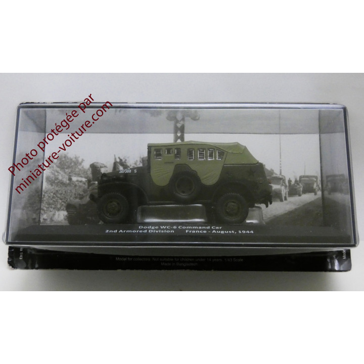 Coche Miniatura Dodge WC-6 COMBACIONES FRANCIA 1944