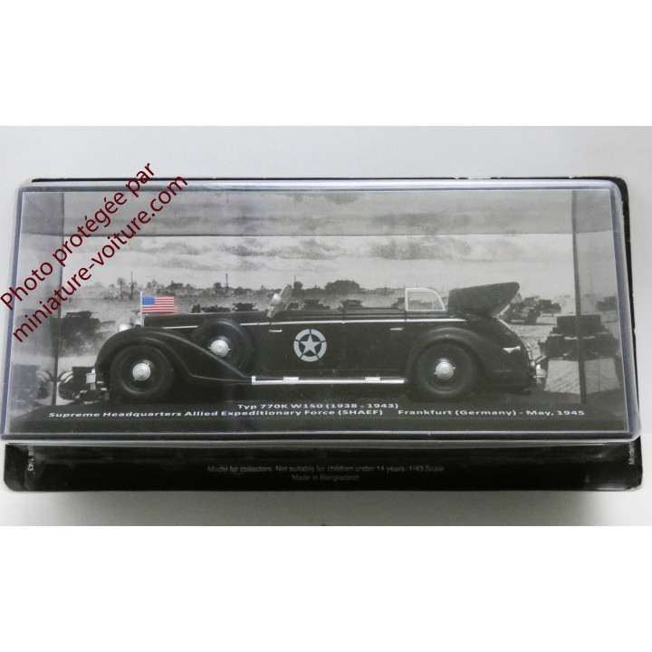 Automobile in miniatura Typ 770k W150 SHAEF Germania 1945