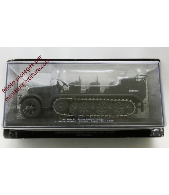 Sd Kfz. 7 Zugkraftwagen Pologne 1939