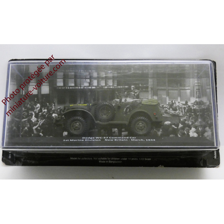Car miniature Dodge WC-57 Command car March 1944