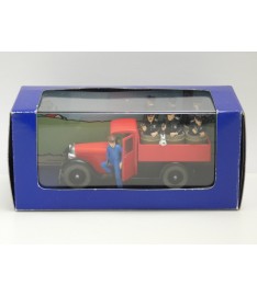 Voiture TINTIN Camion de la Police de Chicago