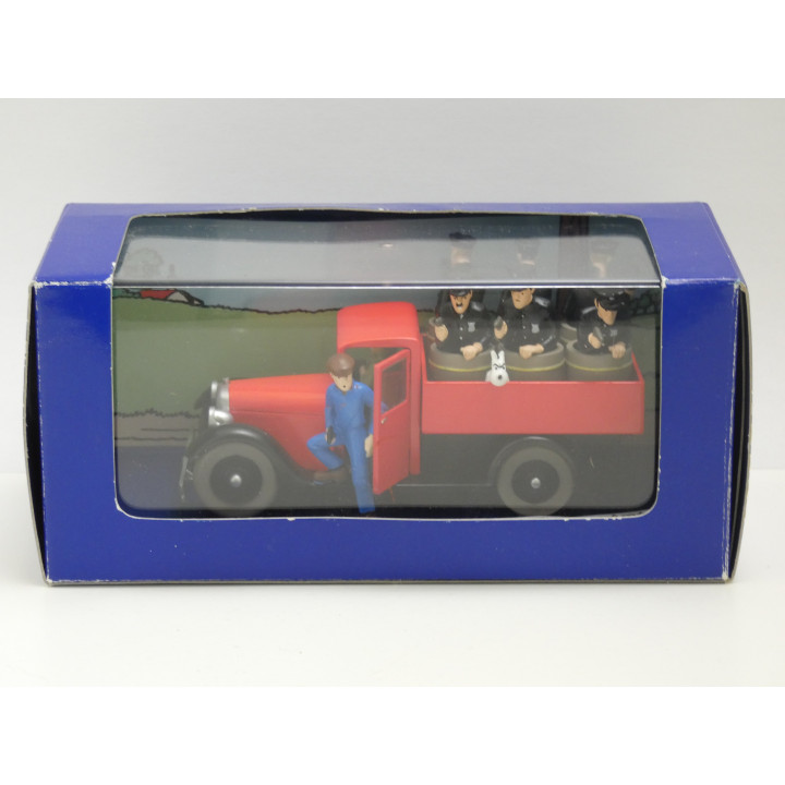 Auto Tintin Chicago Polizia Truck