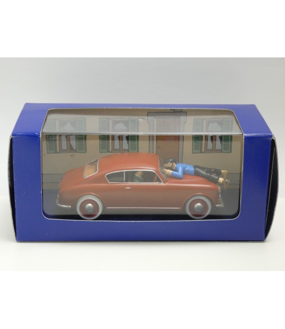Voiture TINTIN La Lancia Aurelia de l'italien