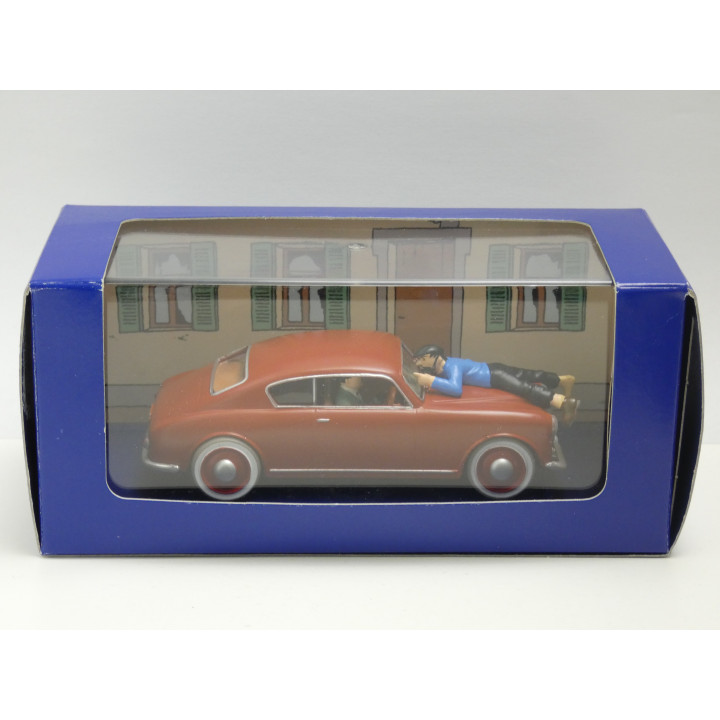 Voiture TINTIN La Lancia Aurelia de l'italien