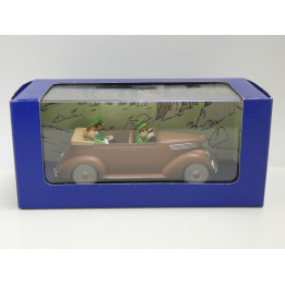 Voiture TINTIN La Ford V8 décapotable