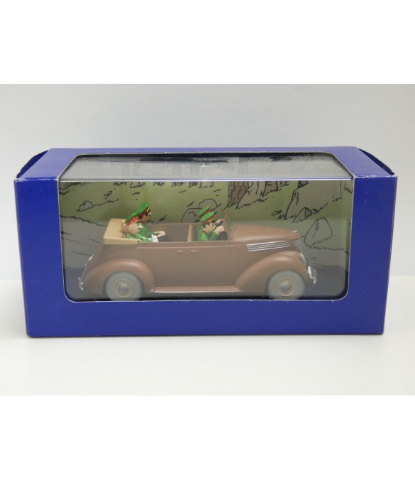 Voiture TINTIN La Ford V8 décapotable