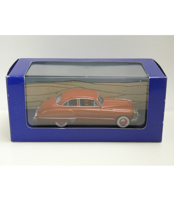 Voiture TINTIN L'américaine Buick rouge